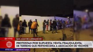 Violenta batalla campal por disputa de terreno en San Juan de Lurigancho