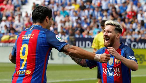 Messi y Suárez completan reto hecho por televisión japonesa