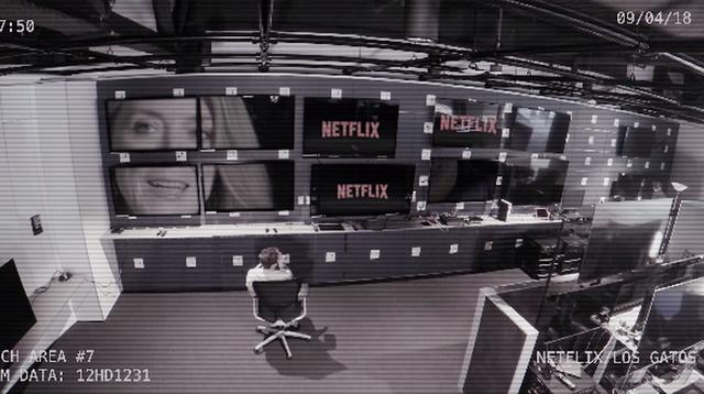 Imágenes del detrás de cámaras de la nueva película de Netflix "Black Mirror: Bandersnatch". (Foto: Netflix)