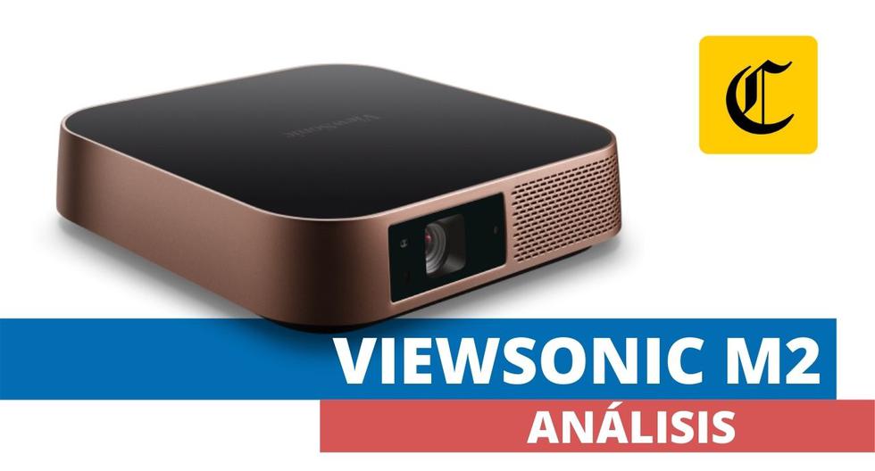 El proyector smart LED Viewsonic M2 ofrece mucha versatilidad para consumir contenido multimedia en cualquier espacio. (El Comercio)