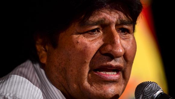"Mi gran deseo es aportar desde acá a nuestro proceso de cambio en Bolivia", argumentó el político, nombrado por el MAS, su partido, como jefe de campaña. (Foto: AFP)