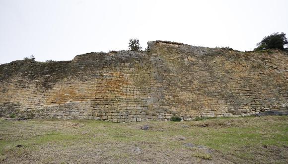 El 10 de abril se produjo un derrumbe en uno de los muros del sitio arqueológico de Kuélap. (Foto: Mincul)