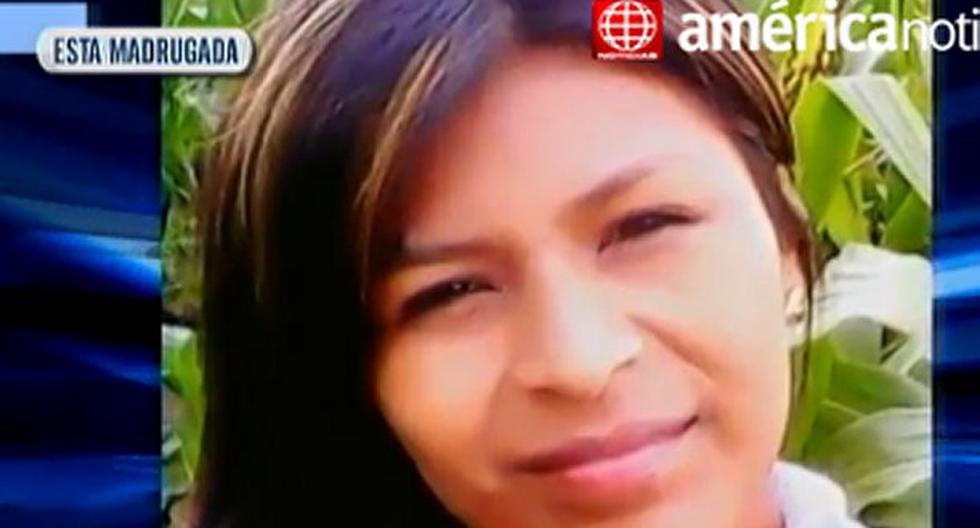 Joven fue asesinada por su pareja. (Foto: Captura América Noticias)