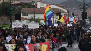 Cusco: miles marchan por segunda vez contra indulto a Fujimori