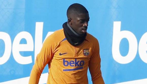 Ousmane Dembélé señaló que se siente cómodo en Barcelona. Foto: EFE.