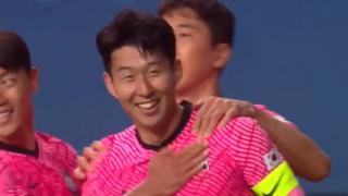 Golazo de tiro libre de Heung-min Son para el 2-0 de Corea del Sur vs. Chile | VIDEO