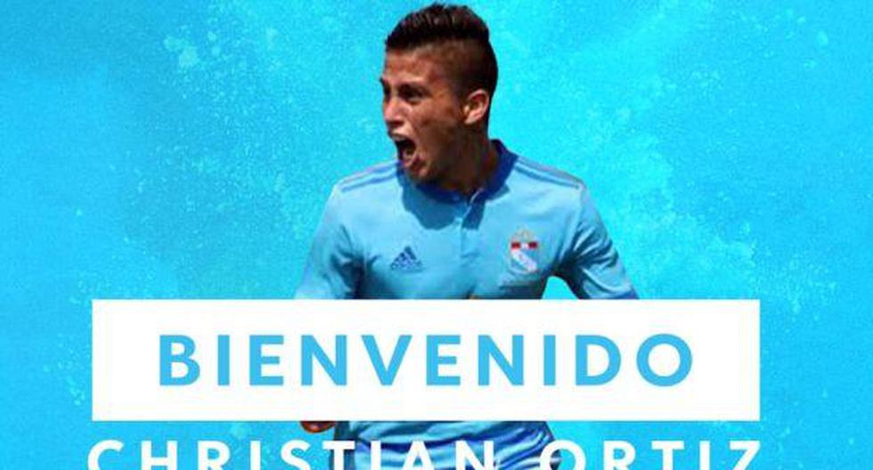 Christian Ortiz es el nuevo refuerzo de Sporting Cristal. (Foto: Sporting Cristal)