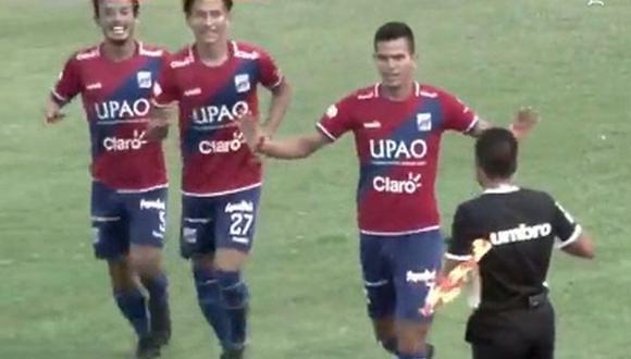 Así fue el gol de Noronha para el 1-0 sobre Alianza Universidad. (Captura y video: Copa Perú)