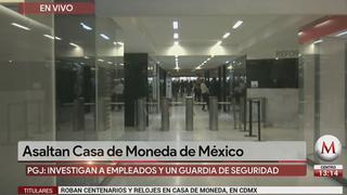 Robo multimillonario en la Casa de Moneda de México | VIDEO