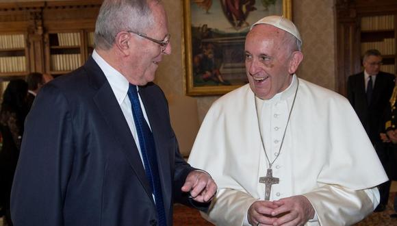 PPK envió un saludo al papa Francisco a pocos días de su visita. (Foto: Reuters)