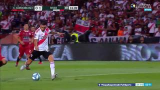 River Plate vs. Central Córdoba: Ignacio ‘Nacho’ Scocco y su golazo para el 1-0 en la final de la Copa Argentina [VIDEO]