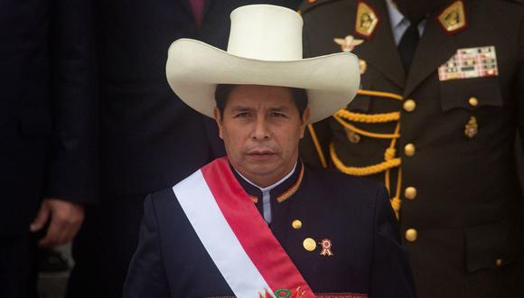 El presidente del Perú Pedro Castillo. (JANINE COSTA / AFP).