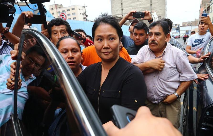 Keiko FUjimori presentó un recurso para abandonar el penal Anexo de Chorrillos ante el riesgo de ser contagiada con coronavirus (Fotos: Hugo Curotto/GEC)
