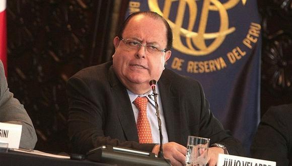 Julio Velarde, presidente del BCR, ha dirigido el banco desde el 2006, lo que lo convierte en uno de los banqueros centrales con más años de servicio en los mercados emergentes.