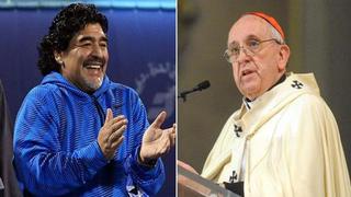 Maradona le exigió al Papa Francisco que reforme la Iglesia
