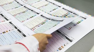 Elecciones 2020: aprueban especificaciones técnicas y diseño de las cédulas de sufragio