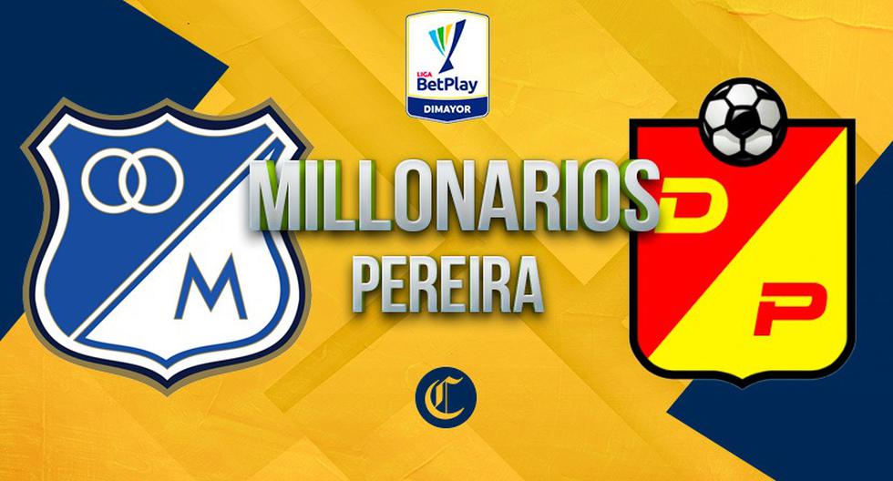 Millionaires vs.  Deportivo Pereira: time and channels for homers Liga BetPlay