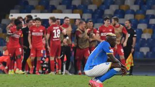 Spartak Moscú derrotó a Napoli y sorprendió en la Europa League
