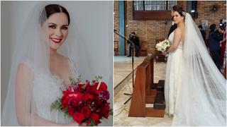 Karina Jordán y Diego Seyfarth se casaron por religioso: así fue la fastuosa ceremonia  | FOTOS 