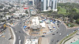 Así se ven desde el aire las obras del criticado proyecto del óvalo Monitor Huáscar | FOTOS