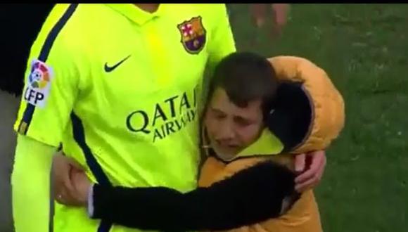 Barcelona: Ivan Rakitic hizo llorar de emoción a un niño