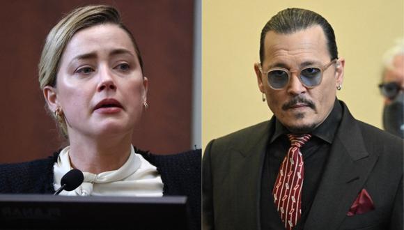 Johnny Depp en el juicio por difamación que enfrenta con Amber Heard en Estados Unidos. (Foto: AFP).