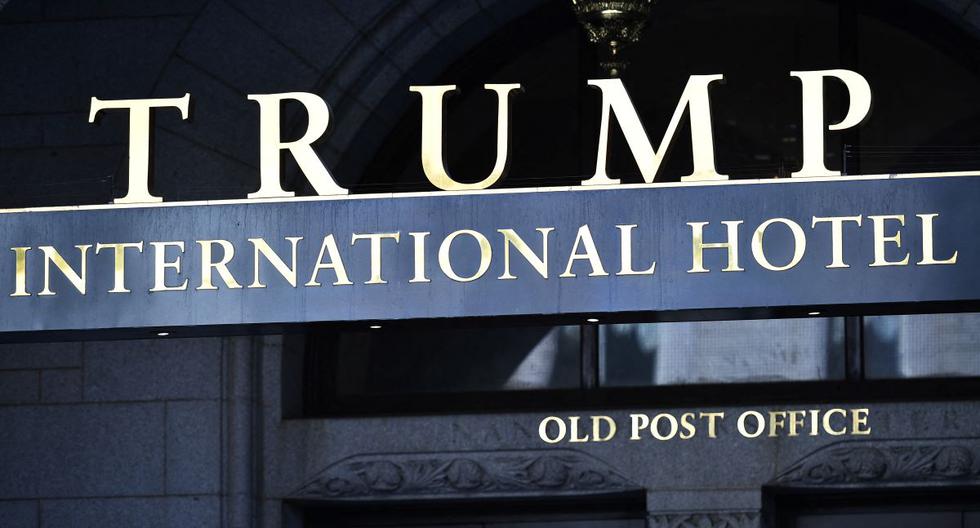 El hotel internacional Trump en Washington, DC, el 15 de febrero de 2022. (MANDEL NGAN / AFP).