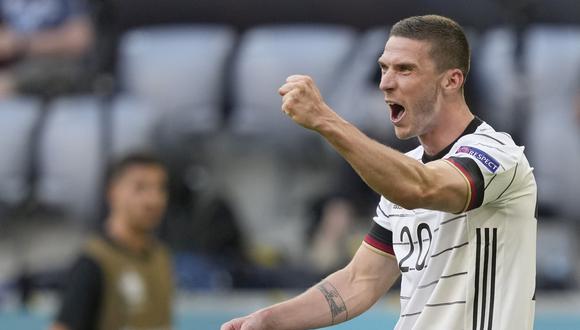 Robin Gosens anotó en la victoria 4-1 de Alemania vs. Portugal. (Foto: EFE)