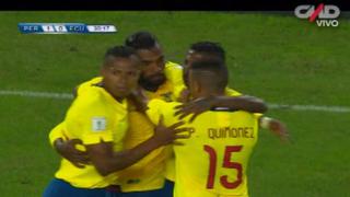 Achilier decretó con este cabezazo el 1-1 ante Perú [VIDEO]