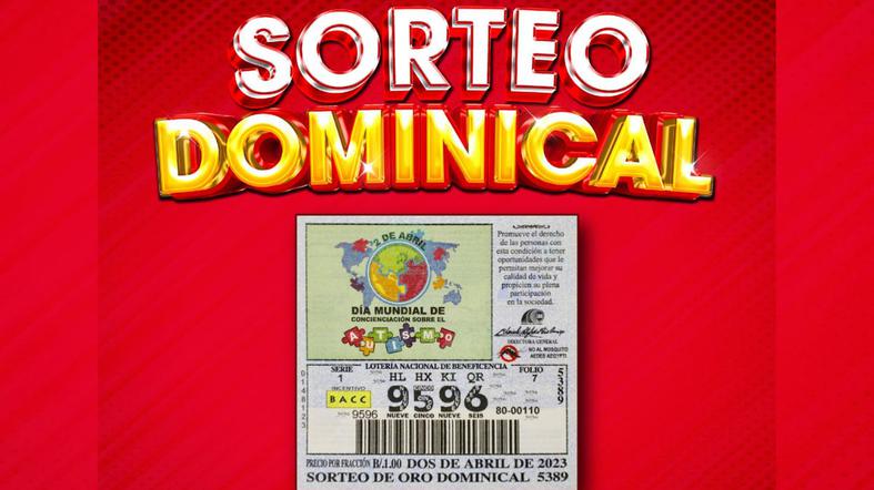Lotería Nacional de Panamá del domingo 2 de abril: Resultados del último sorteo