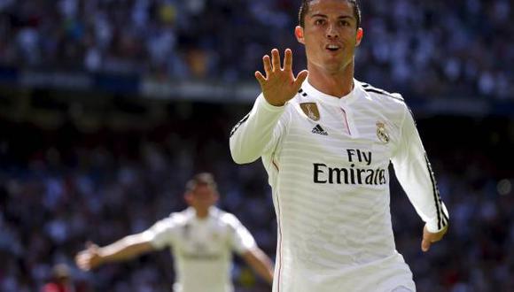 Real Madrid aplastó 9-1 a Granada con cinco goles de Cristiano