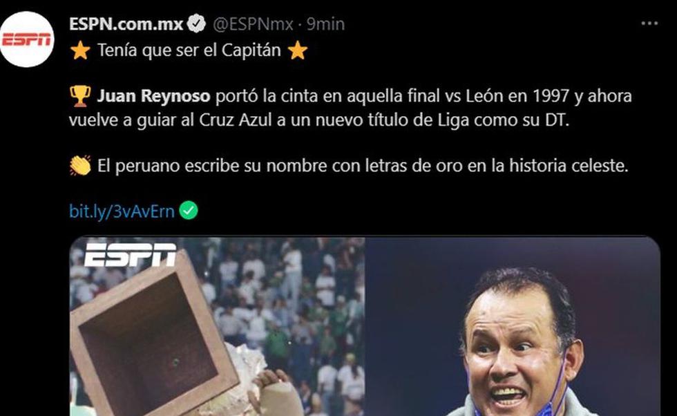 ESPN México  (Captura: Twitter)