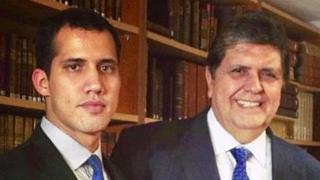 Guaidó dedica mensaje a Alan García a un mes de su muerte