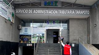 Tarapoto: detectan supuesto perjuicio económico por más de S/2 millones en contra del SAT