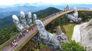 El impresionante puente en Vietnam que vas a querer cruzar