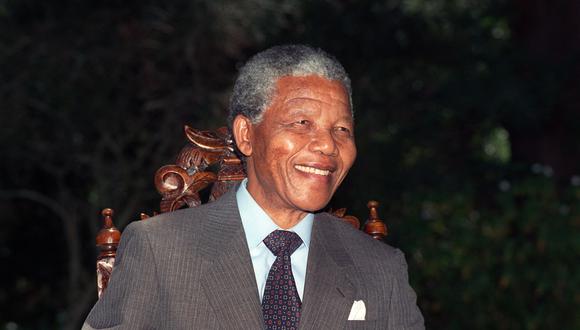 Nelson Mandela, líder antiapartheid y miembro del Congreso Nacional Africano (ANC). (Foto de WALTER DHLADHLA / ARCHIVOS AFP / AFP)