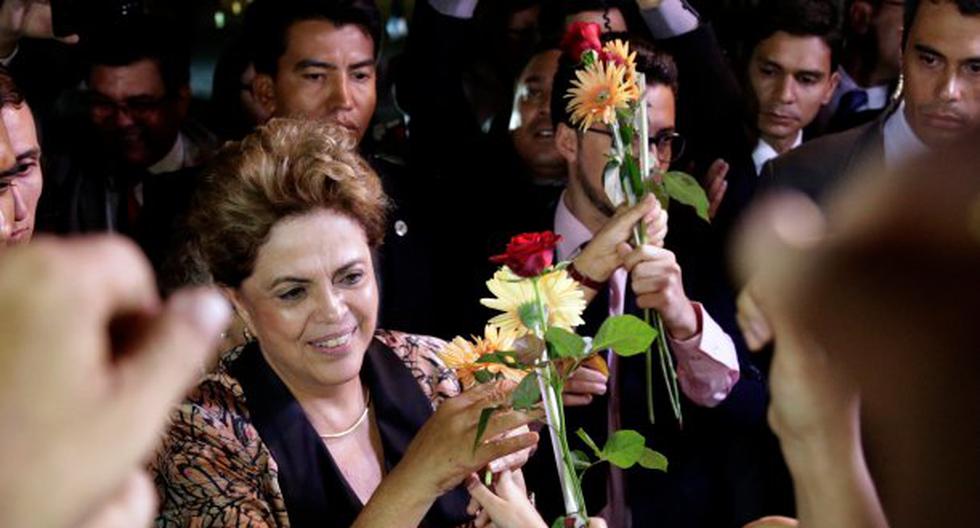 Dilma Rousseff emprendió un viaje a New York. (Foto: EFE)