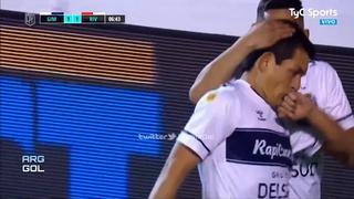 ¡Legendario! ‘Pulga’ Rodríguez anota golazo y empata 1-1 ante River | VIDEO