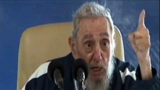 Fidel Castro aparece en público por segunda vez en una semana