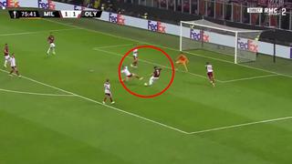 Gonzalo Higuaín marcó este golazo en el Milan vs. Olimpiacos por la Europa League | VIDEO