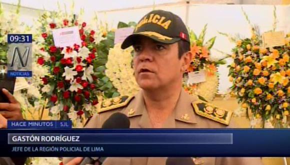 General Gastón Rodríguez explicó que el uso de chaleco antibalas es para miembros del orden de ciertas unidades de la institución. (Captura: Canal N)