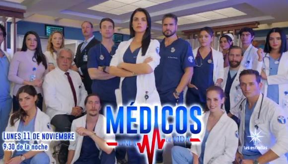 Televisa estrenó con éxito "Médicos, línea de vida" y estos son todos los personajes de la serie (Foto: Televisa)