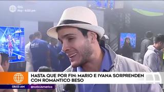 EEG: Mario Irivarren responde sobre apasionado beso con Ivana Yturbe