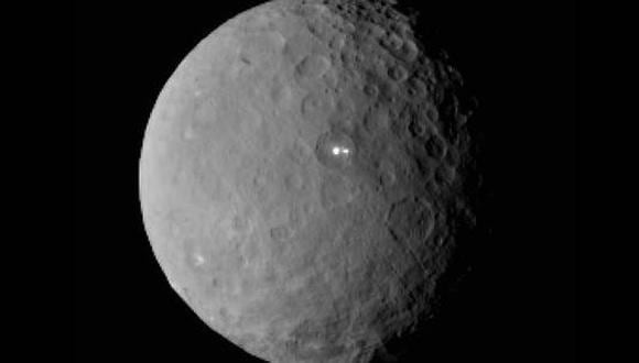 NASA capta luces de origen desconocido en planeta enano Ceres