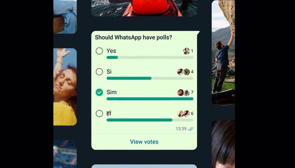Aprende a crear una encuesta en WhatsApp. (Foto: Difusión)