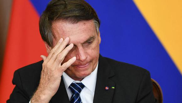 El presidente de Brasil, Jair Bolsonaro, es acusado por una comisión del Senado de mal manejo de la pandemia de coronavirus. (EVARISTO SA / AFP).