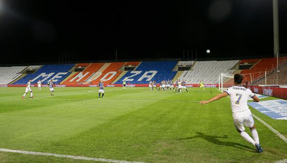 Así se jugó el Boca-Godoy Cruz, sin público en Mendoza. (Foto: Boca)