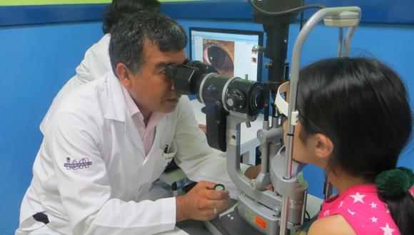 La investigación se inició debido al gran número de casos en consultorios externos de niños con “ojo perezoso”.  (INSN de Breña)