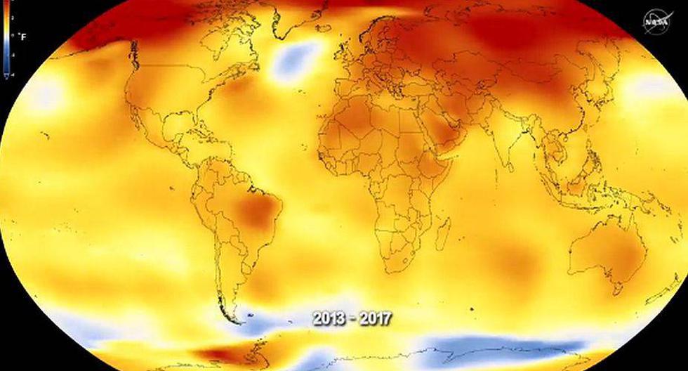 Todos los análisis muestran también que los cinco años más cálidos en los anales fueron registrados desde 2010, precisó la NASA. (Foto: Facebook oficial)