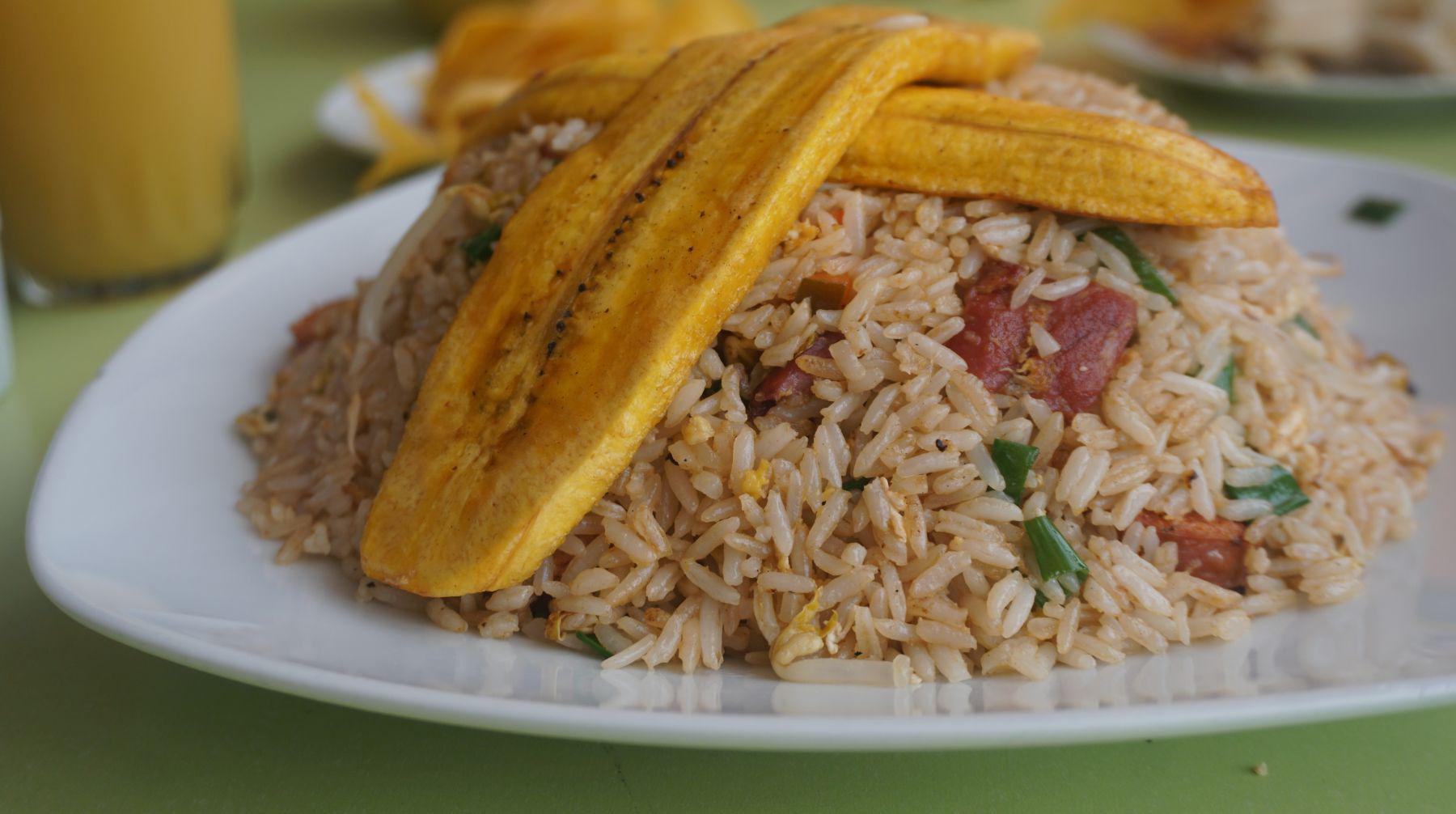 “En el arroz chaufa con cecina se lucen sazón y ejecución”.